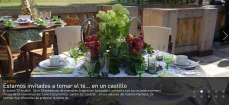 Tea Tables To Benefit Ecumenical Center