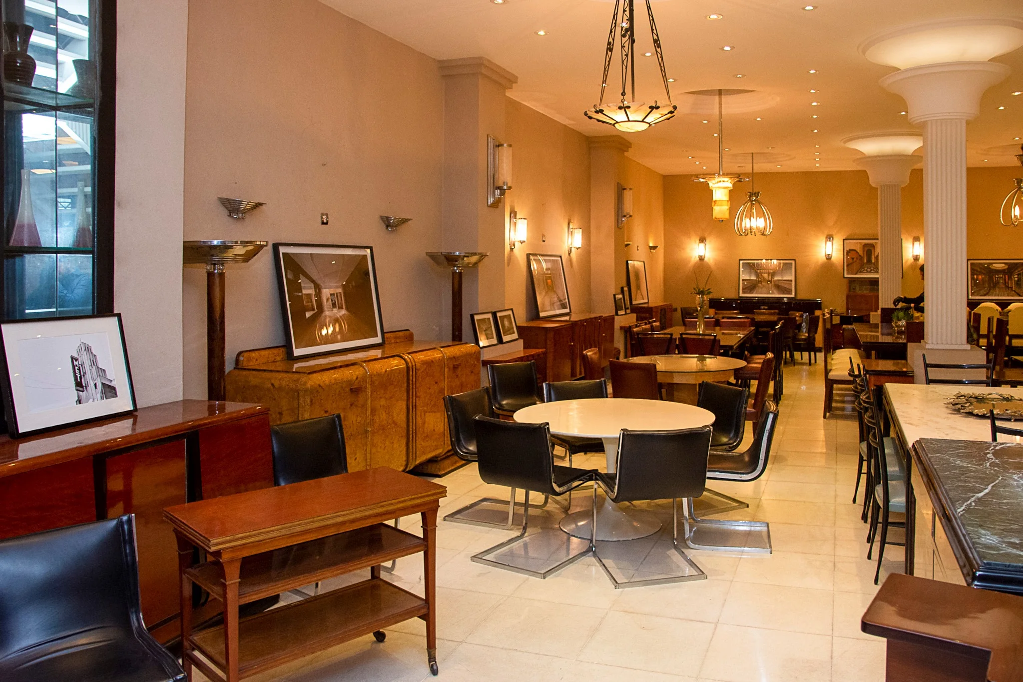 interior of Luxury Design Store featuring antiques