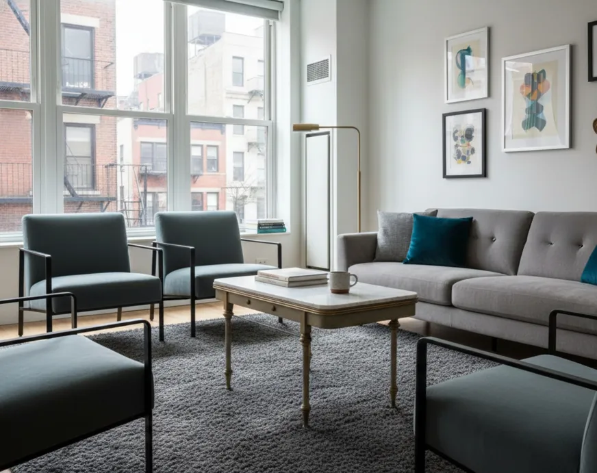 पुरानी बाग की मेज़ पर किताबों के साथ-और-आधुनिक वातावरण