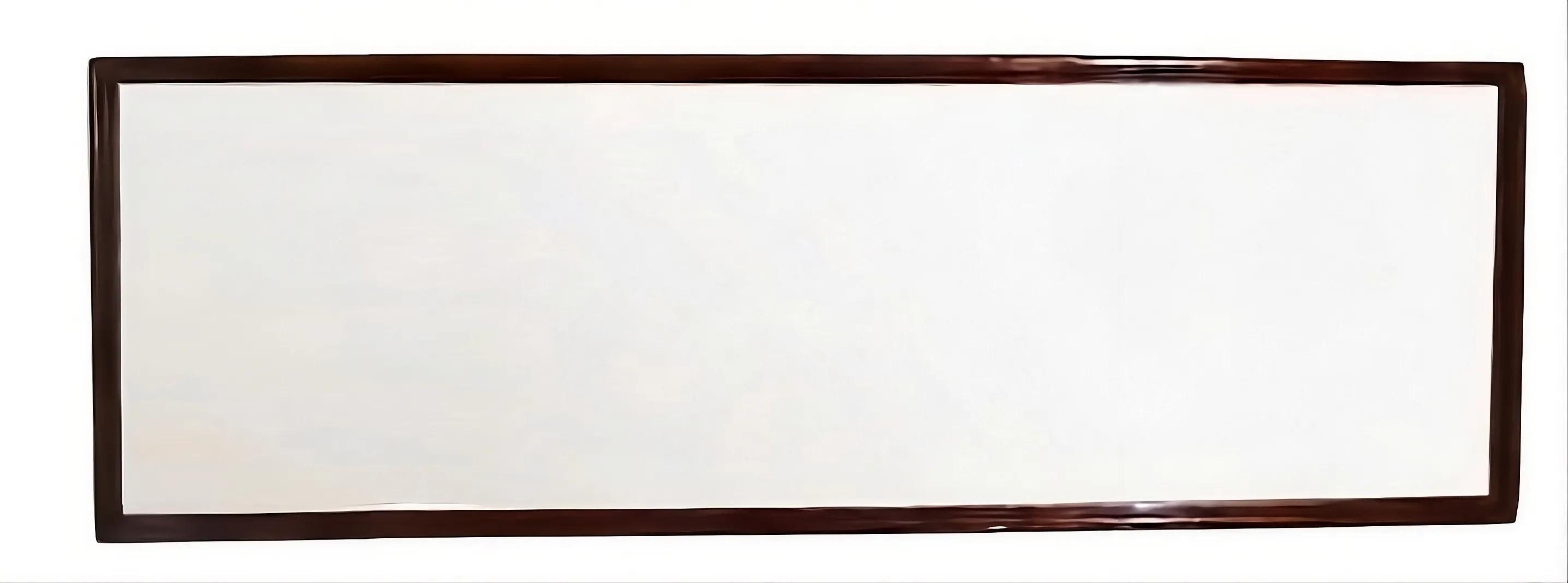 antique decorative mirror in a wide frame.