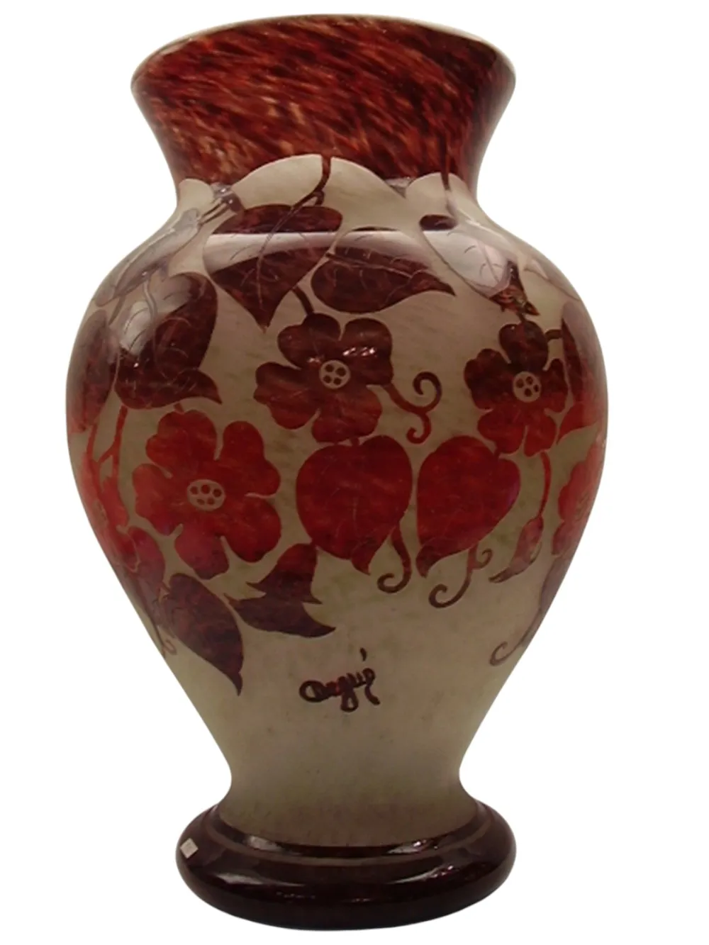 Vidrio firmado Degué (Francés)
