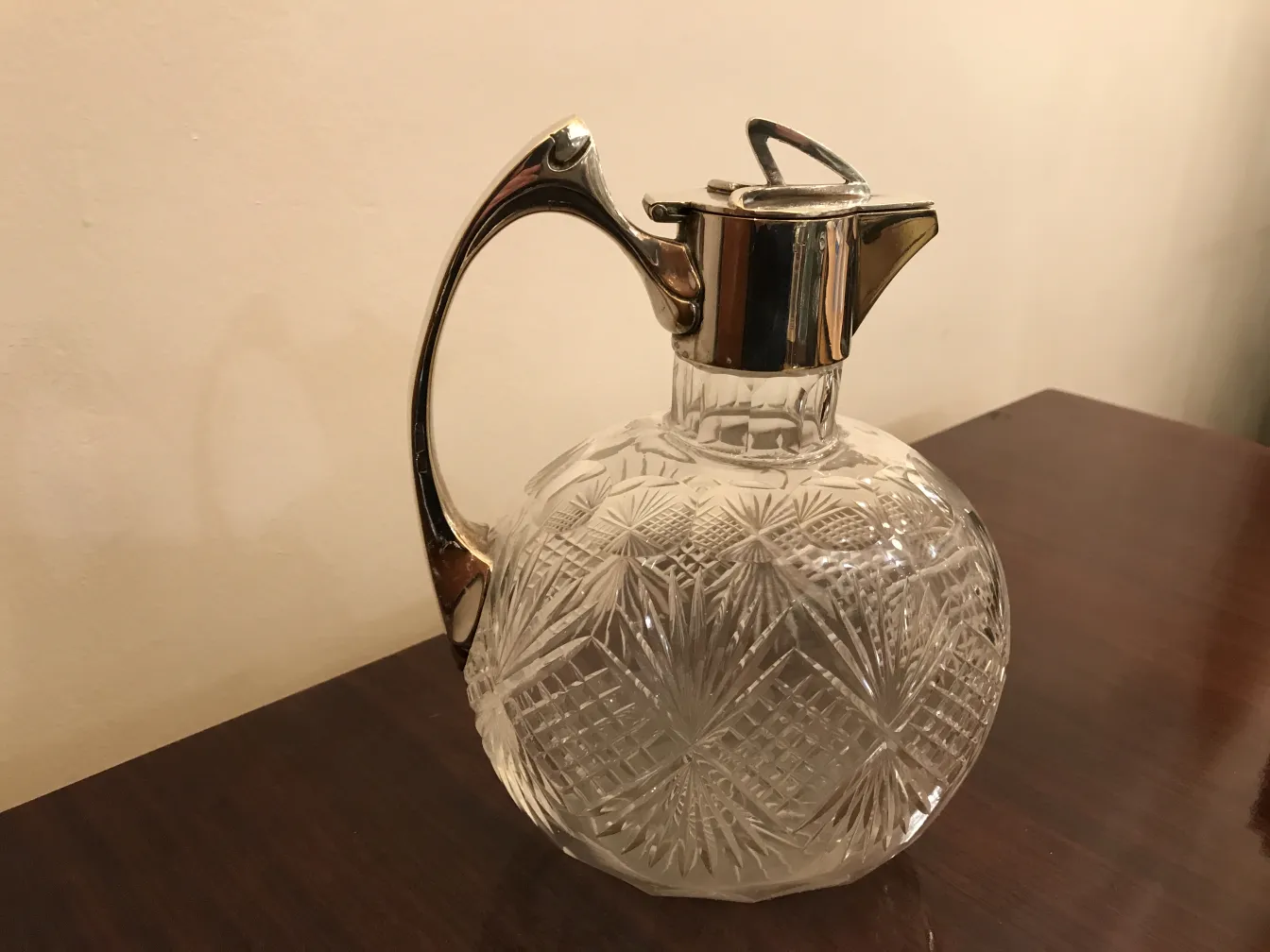two elegant antique WMF jars in a classic setting