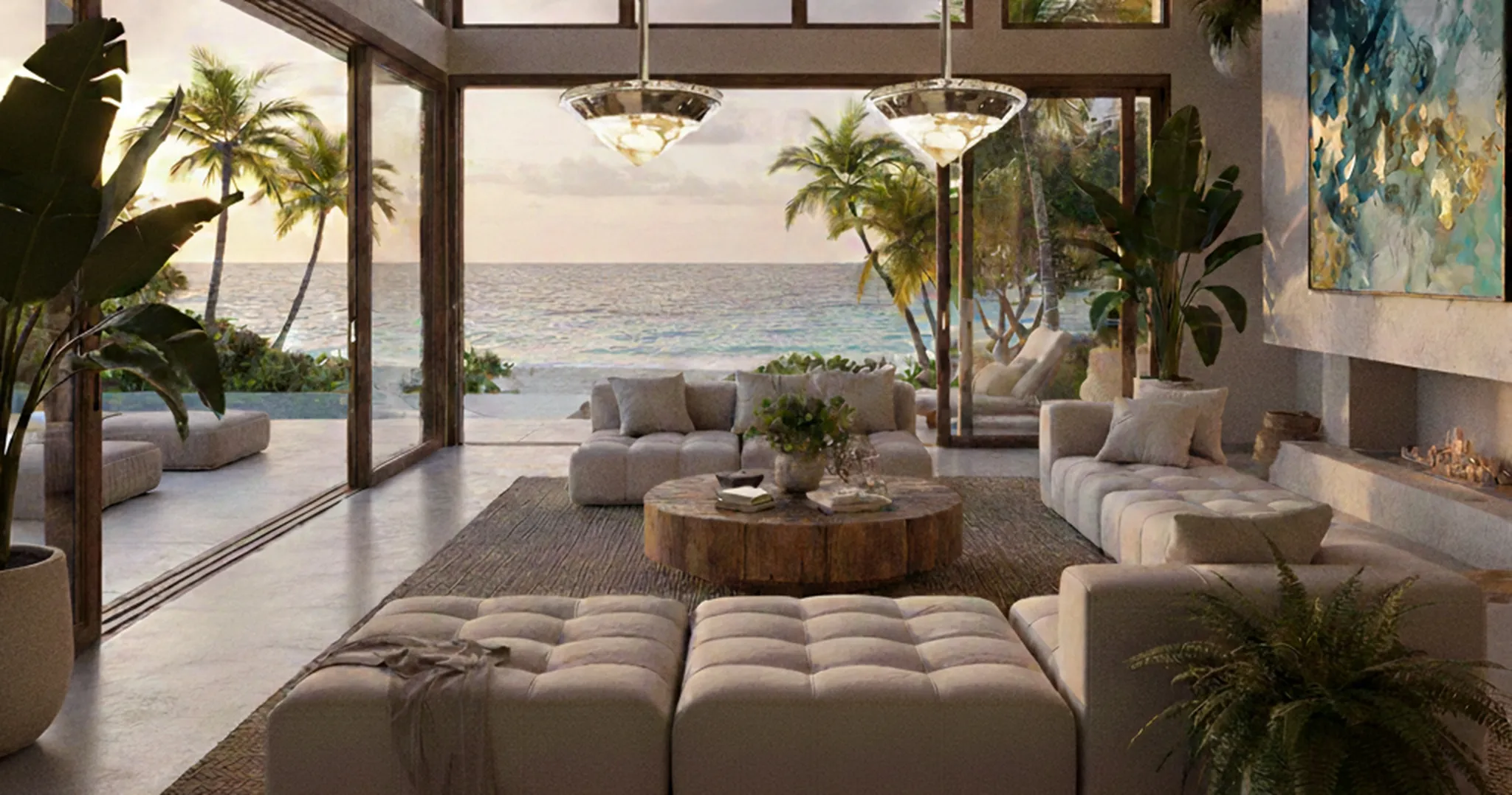 2 LÁMPARAS DE TECHO