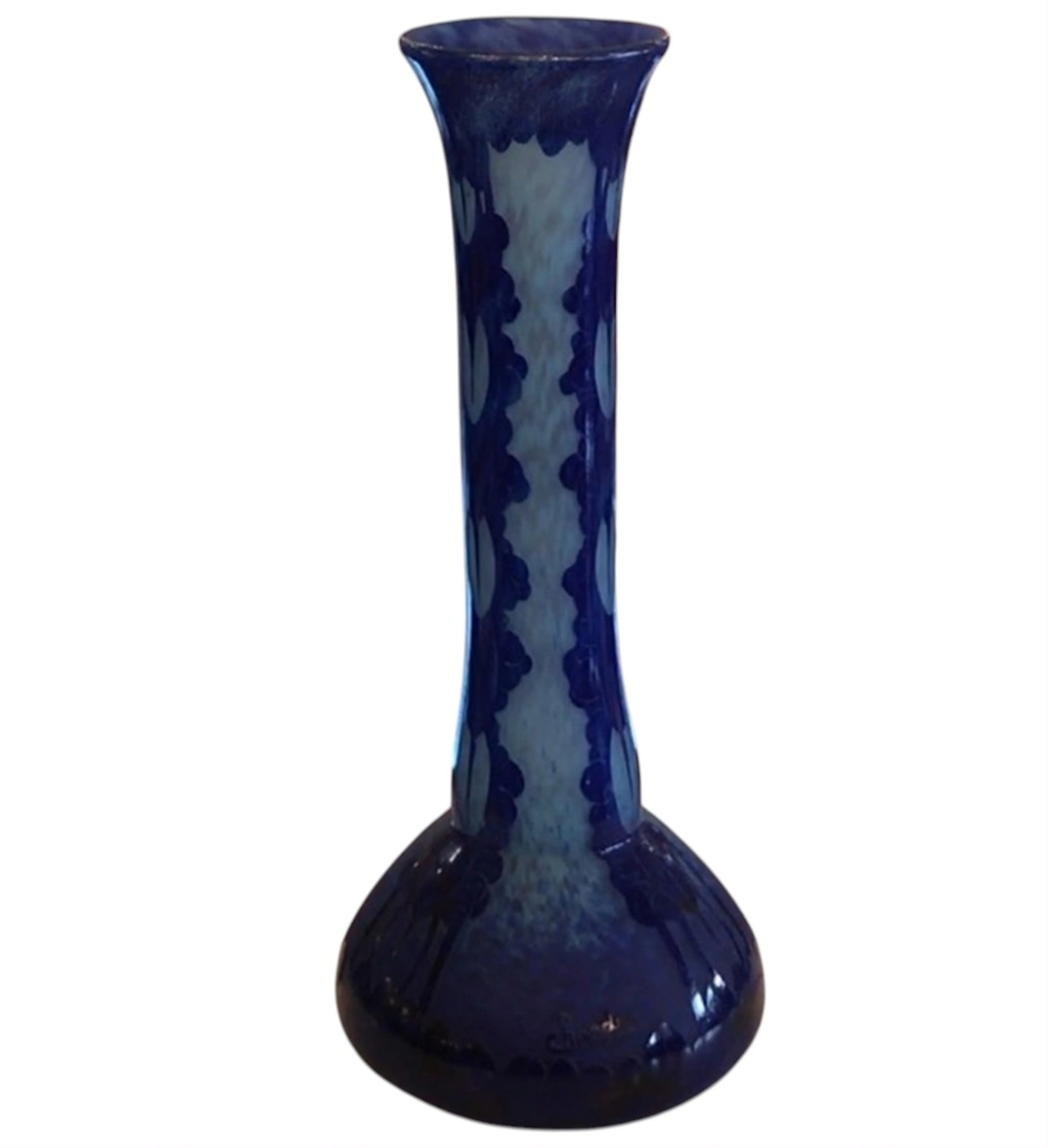 Vidrio firmado Charder (Francés)