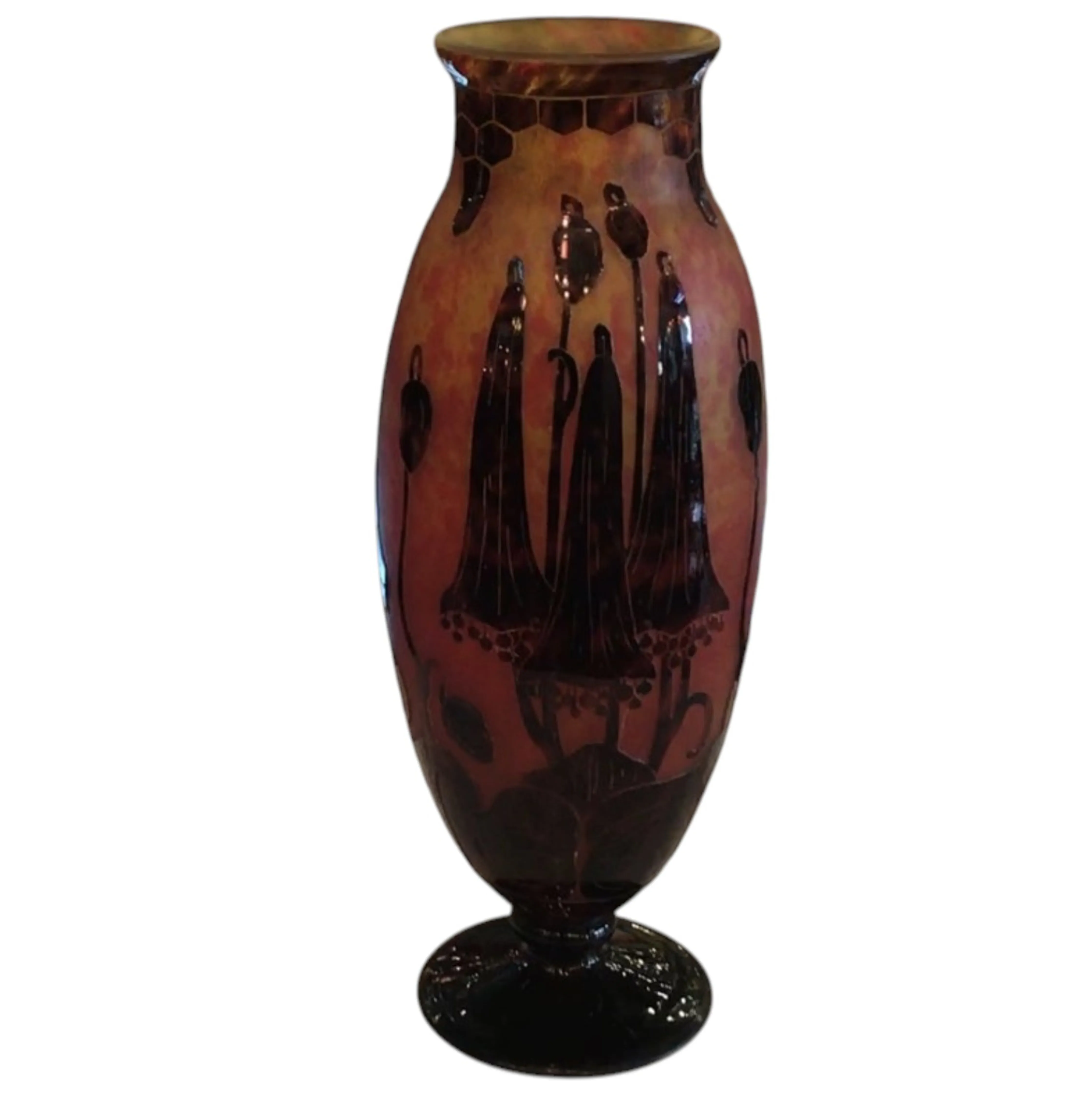 Vidro assinado Le Verre (Francês)