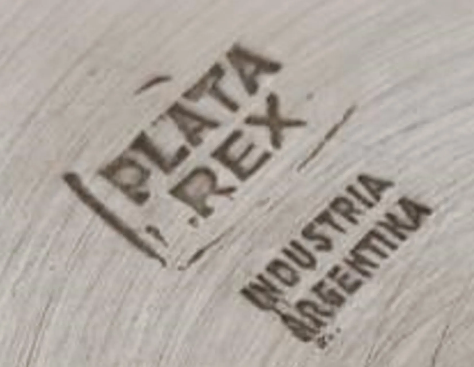 Mark showing 'PLATA REX' and 'INDUSTRIA ARGENTINA'