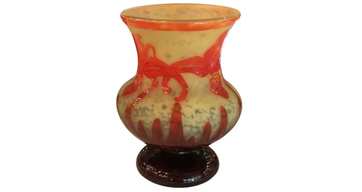 Vidro assinado Le Verre (Francês)