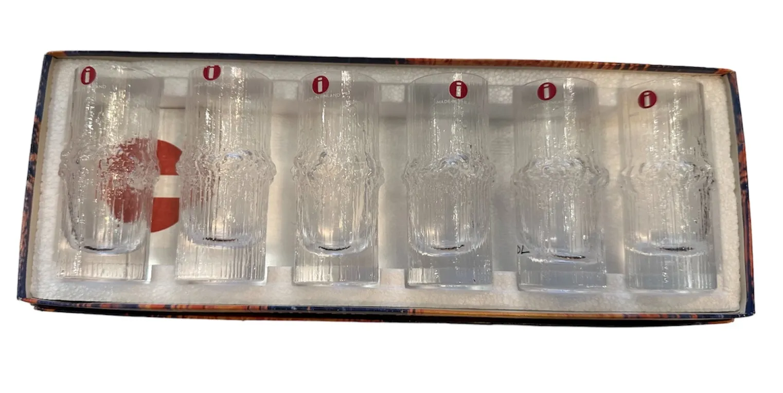 6 玻璃杯 Tapio Wirkkala