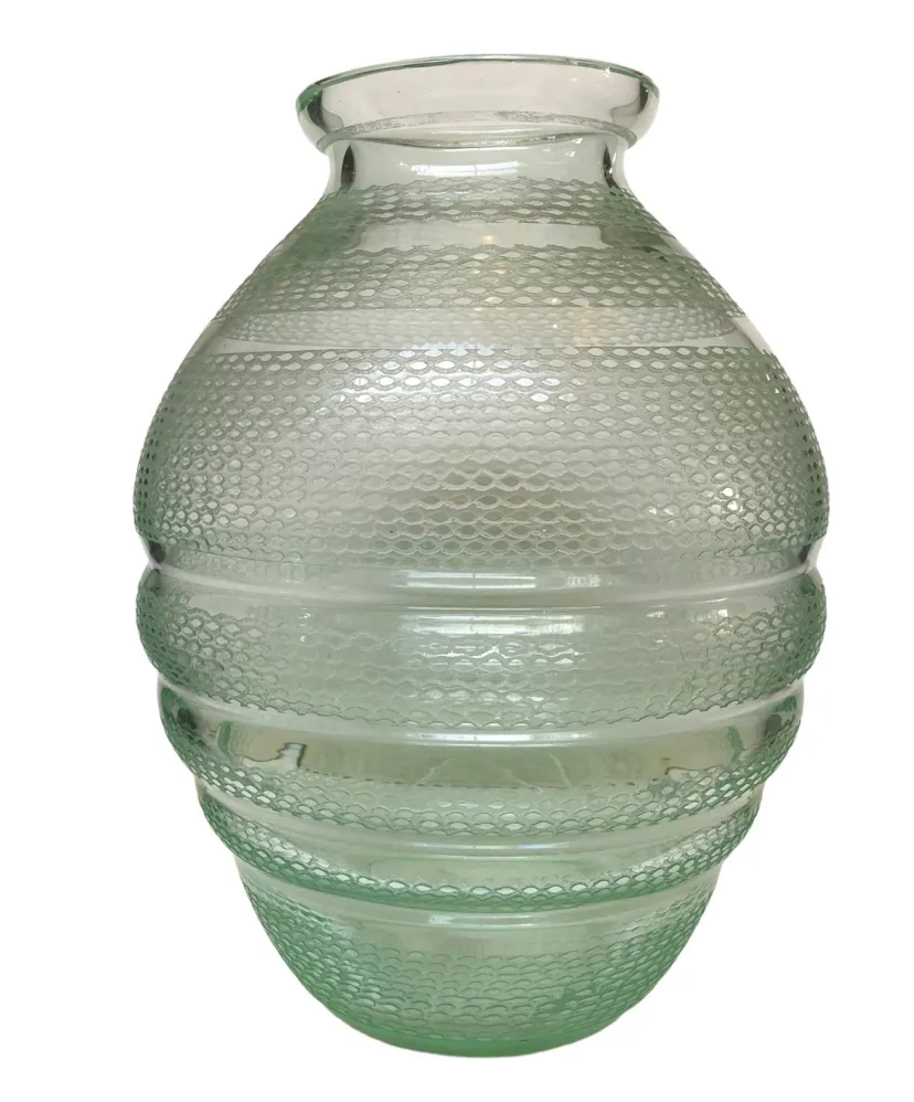 Signiertes Glas (Daum Nancy) (Französisch)