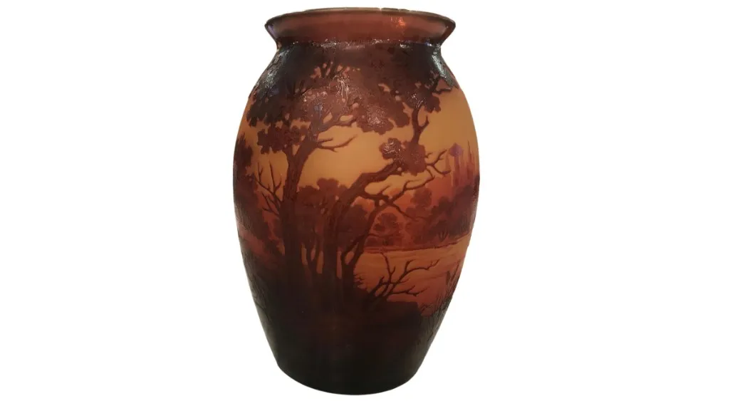 Signiertes Glas (D'Argental ) (Französisch)