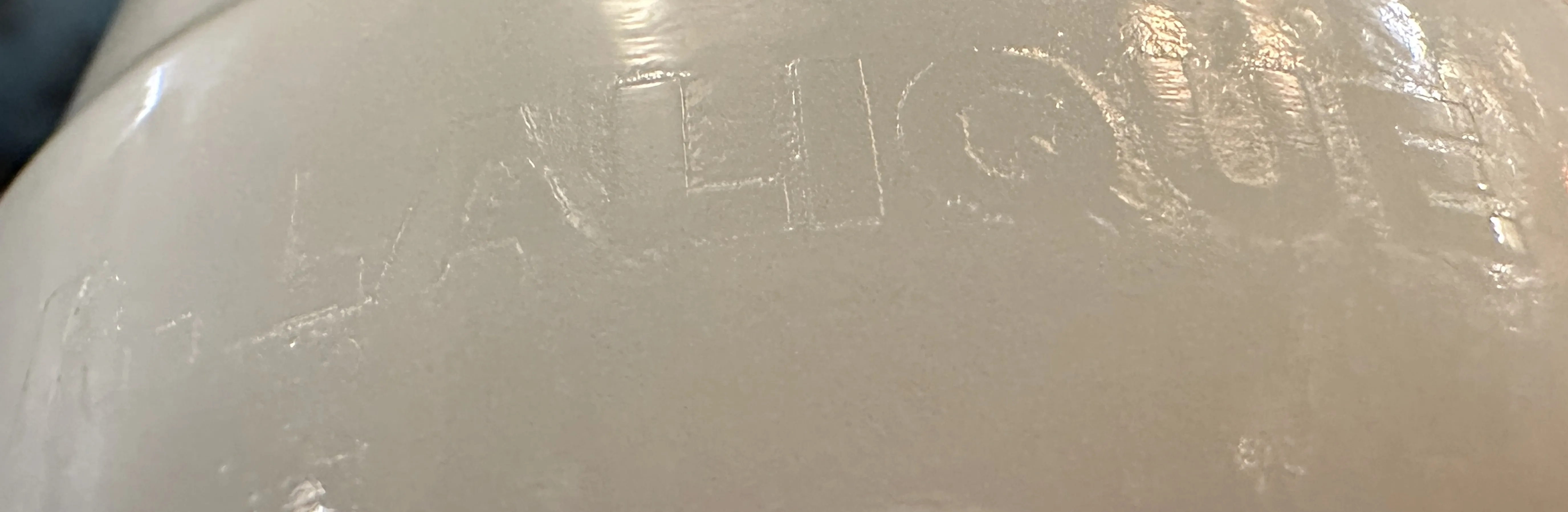 antikes Siegel mit Lalique-Marke