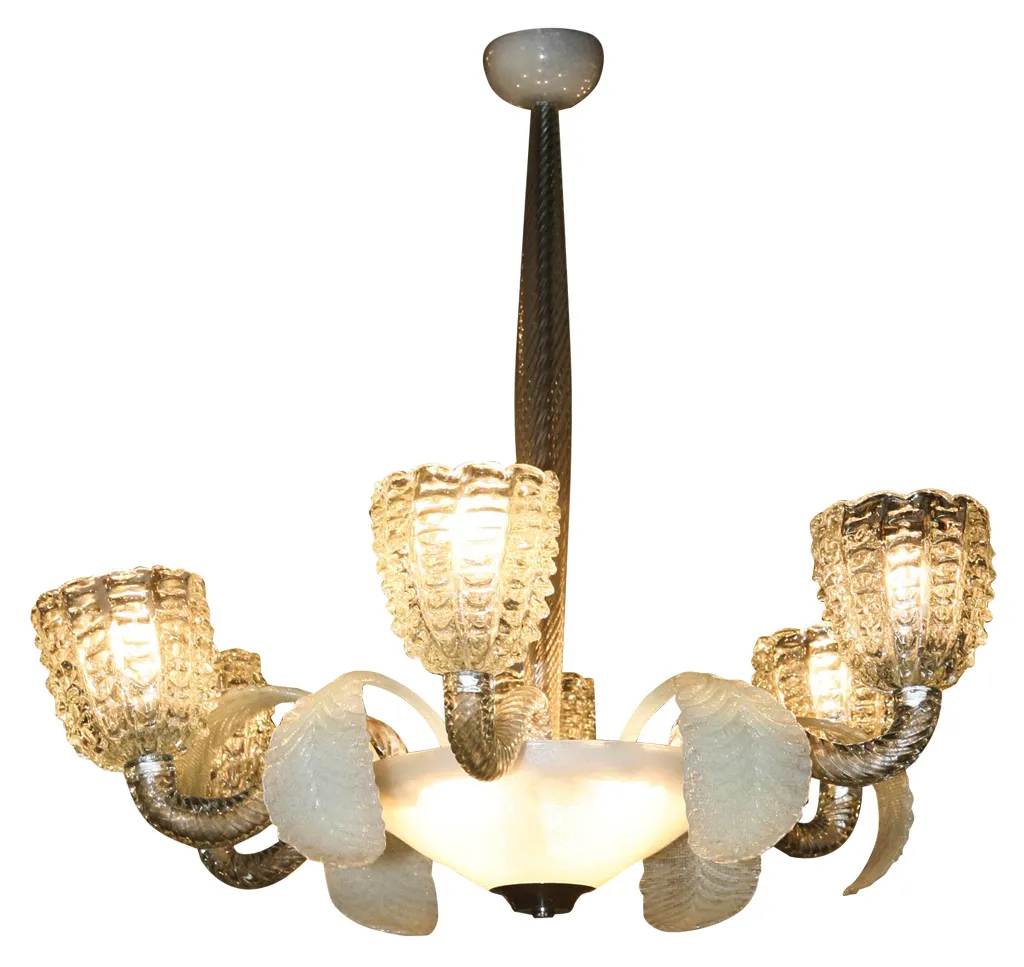 Antique hanging lamp with elegant design and soft light.