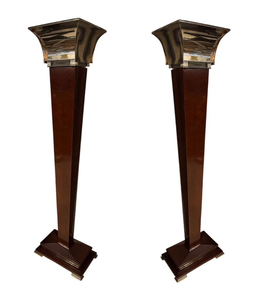 2 FLOOR LAMPS