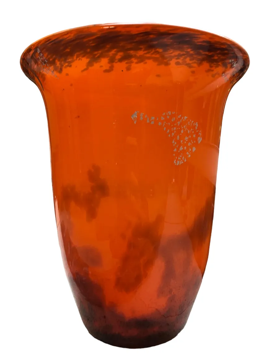 SIGNED GLASS  Muller Fres (French)