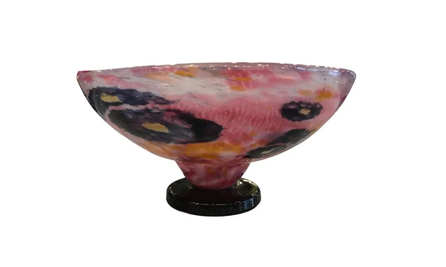 SIGNED GLASS Schneider (French)