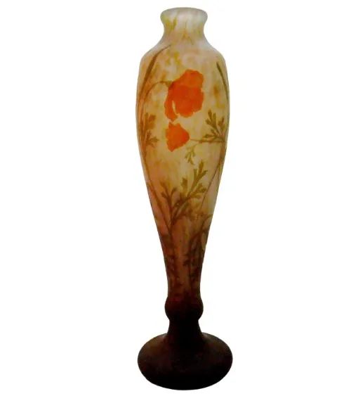 SIGNED GLASS Daum Nancy (French)