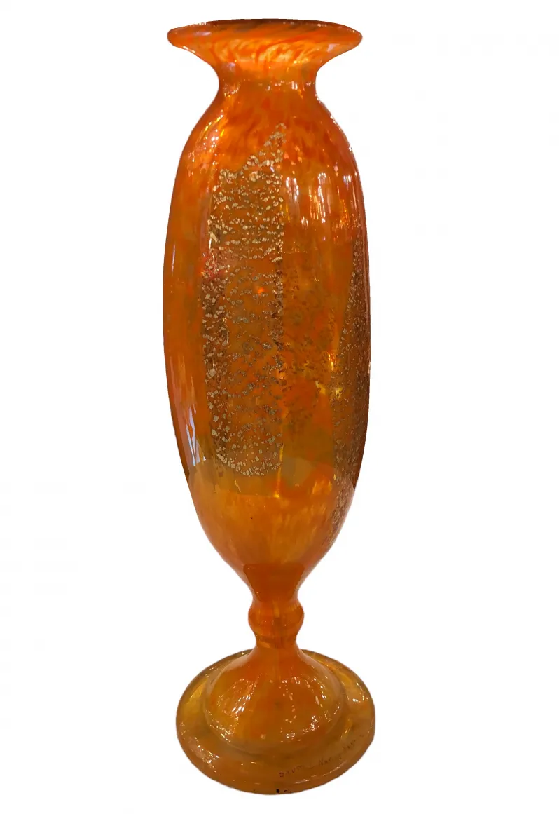 SIGNED GLASS Daum Nancy (French)