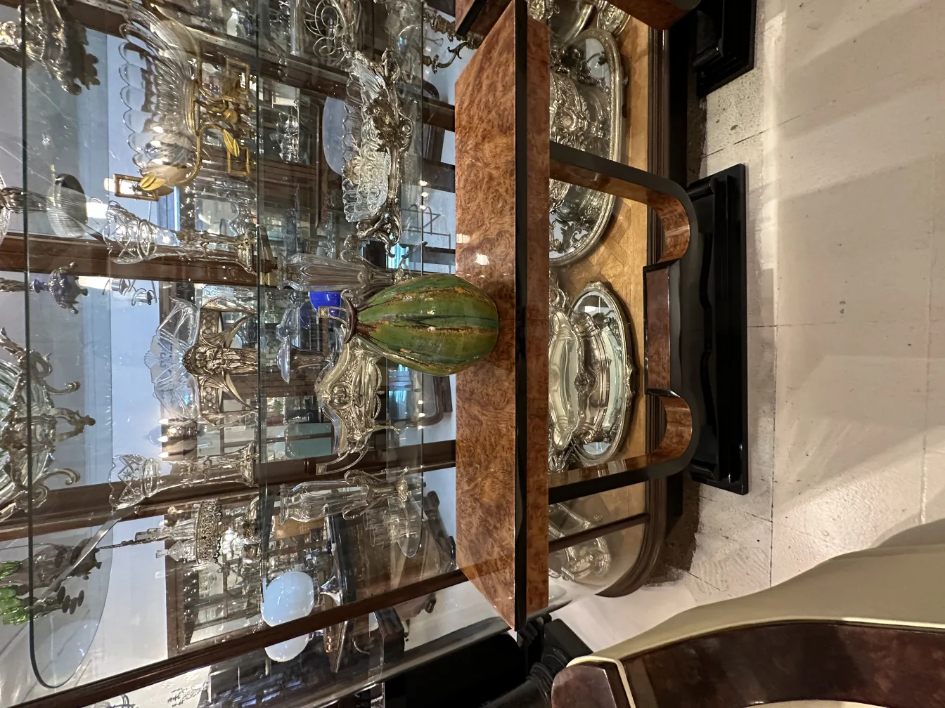 decorative antique ceramic in elegant setting