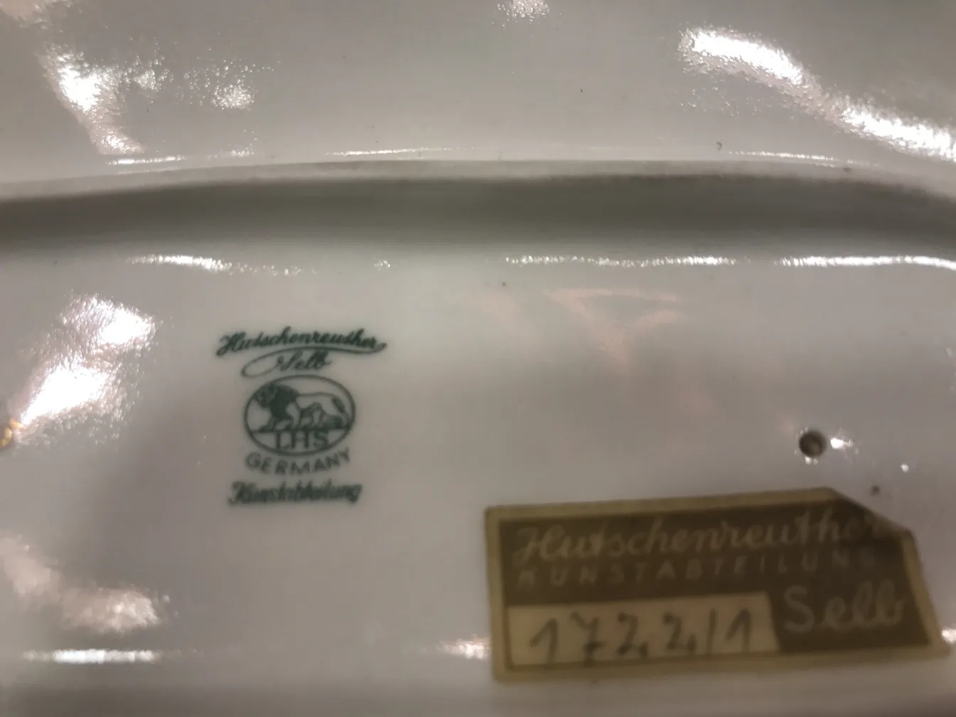 Beautiful antique ceramic with German artisanal details