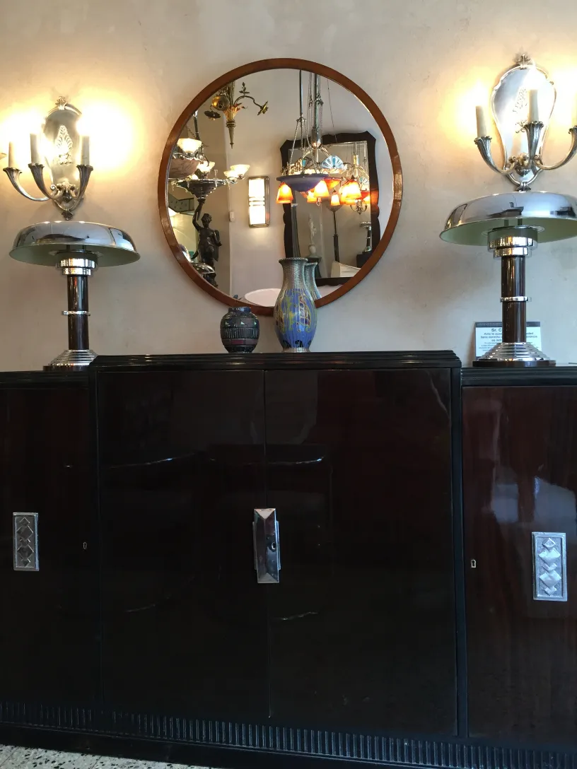 Colorful antique ceramic showcased in an elegant setting