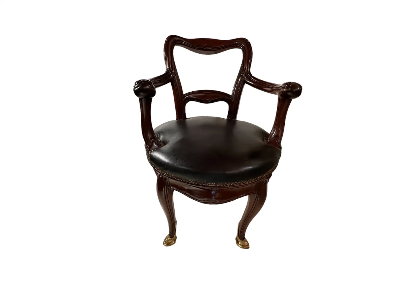 Escritorio antiguo de Gustave Keller, ubicado en 22 rue Joubert, con detalles elegantes y un ambiente clásico.