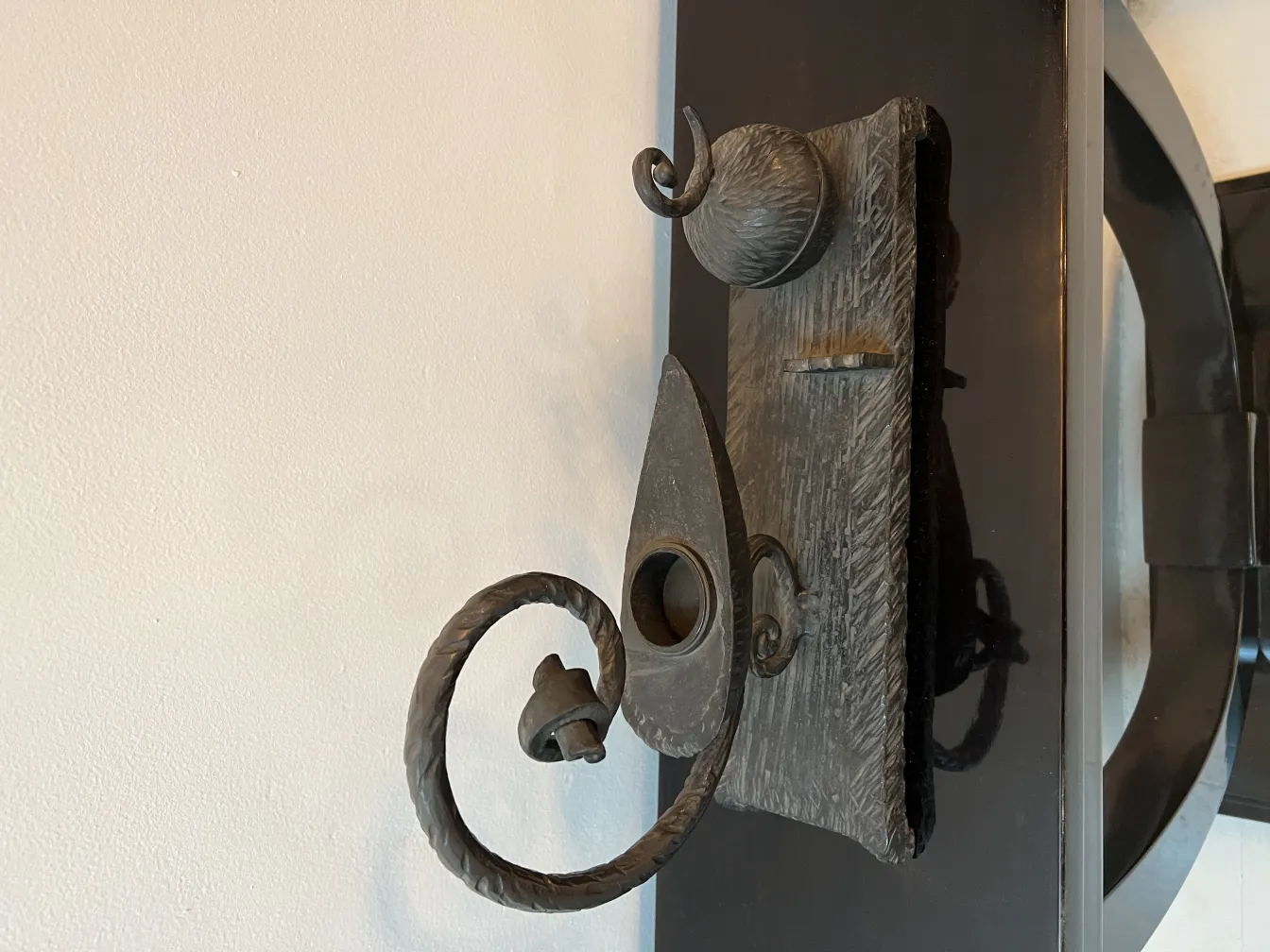 antique sculpture with elegant shape and decorative details