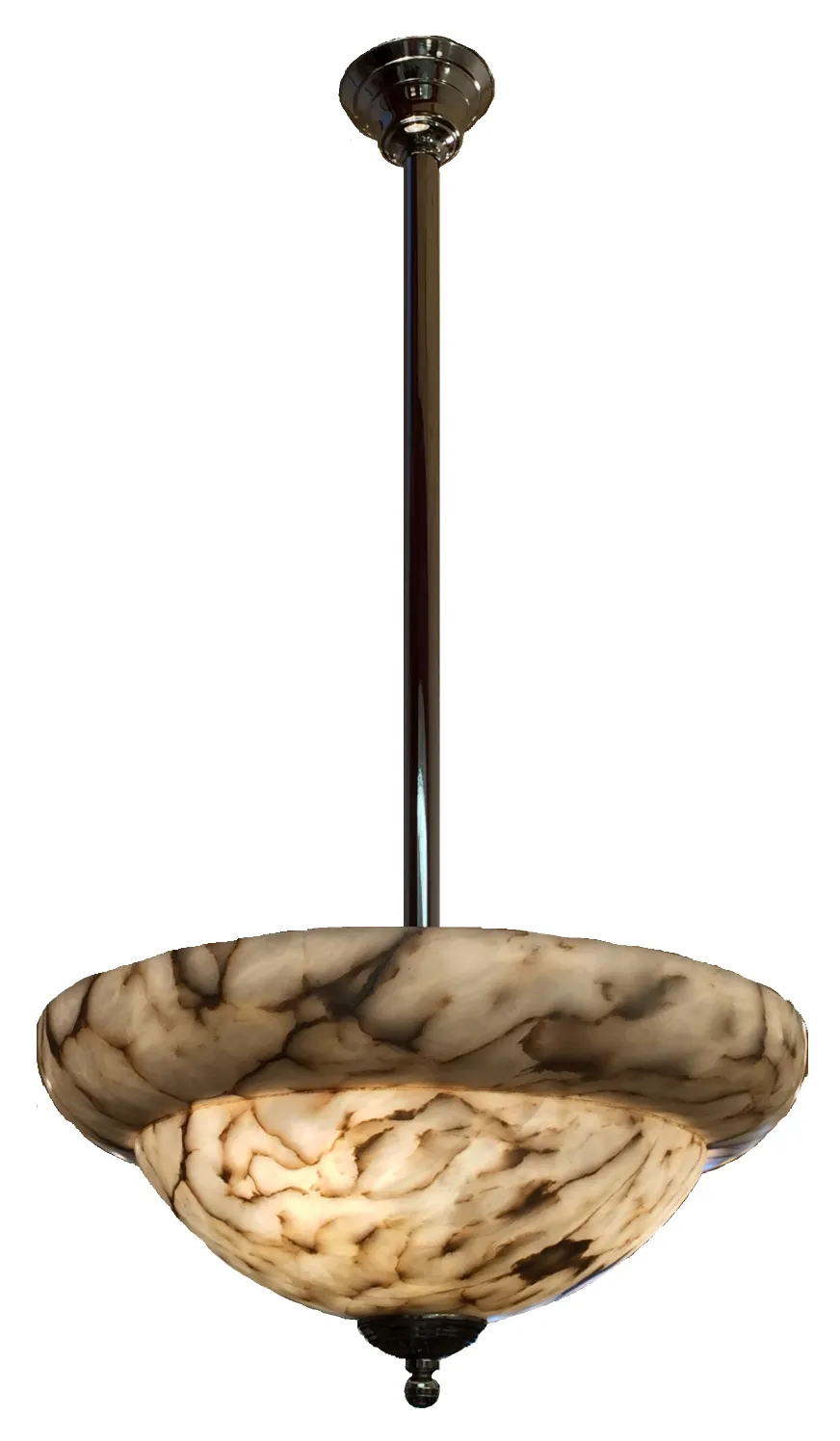 Lustre ancien avec un design spécial, style élégant