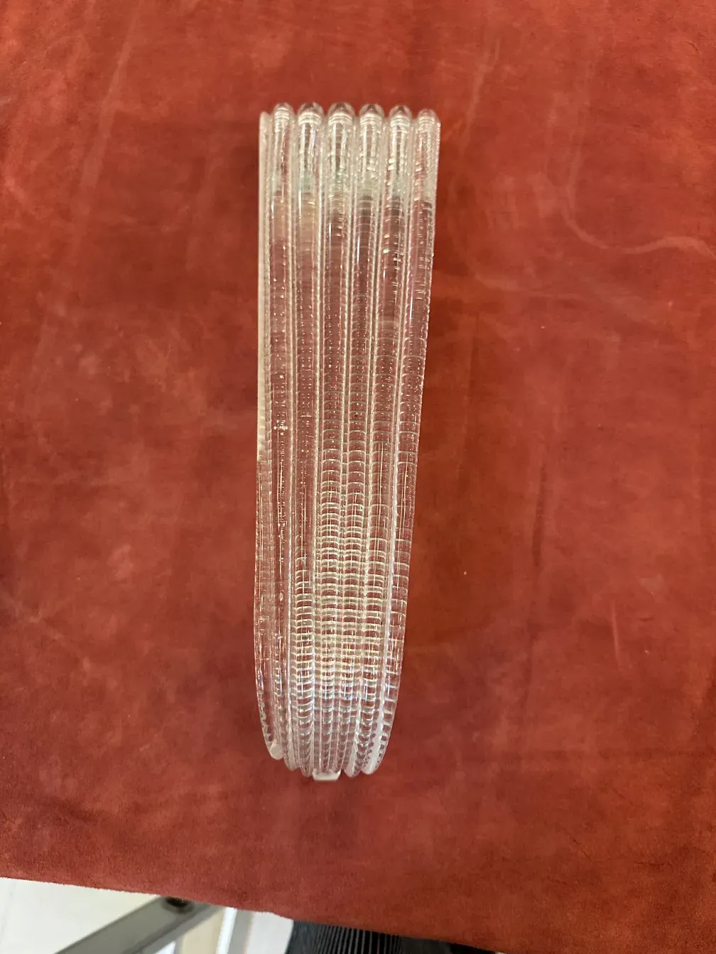 Lampada a sospensione antica di Paolo Venini con design elegante, perfetta per decorazioni classiche.