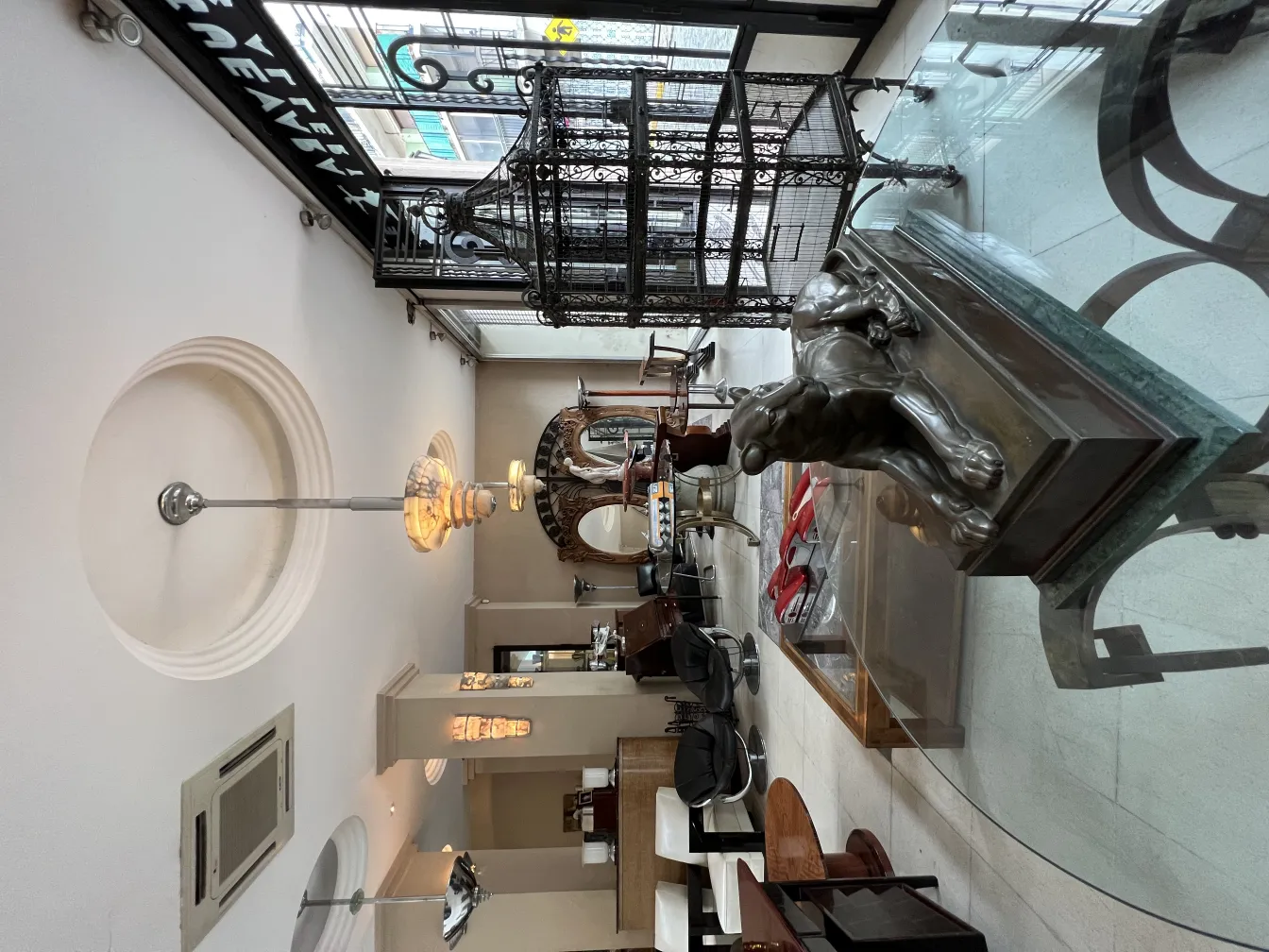 Antique hanging lamp decorative lighting with style