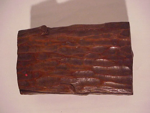 antique wooden box with natural texture