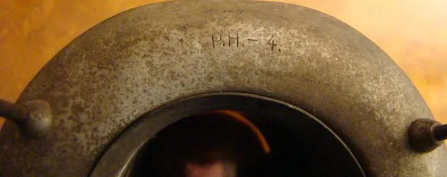 Antike Hängelampe von Poul Henningsen mit einzigartigem Design