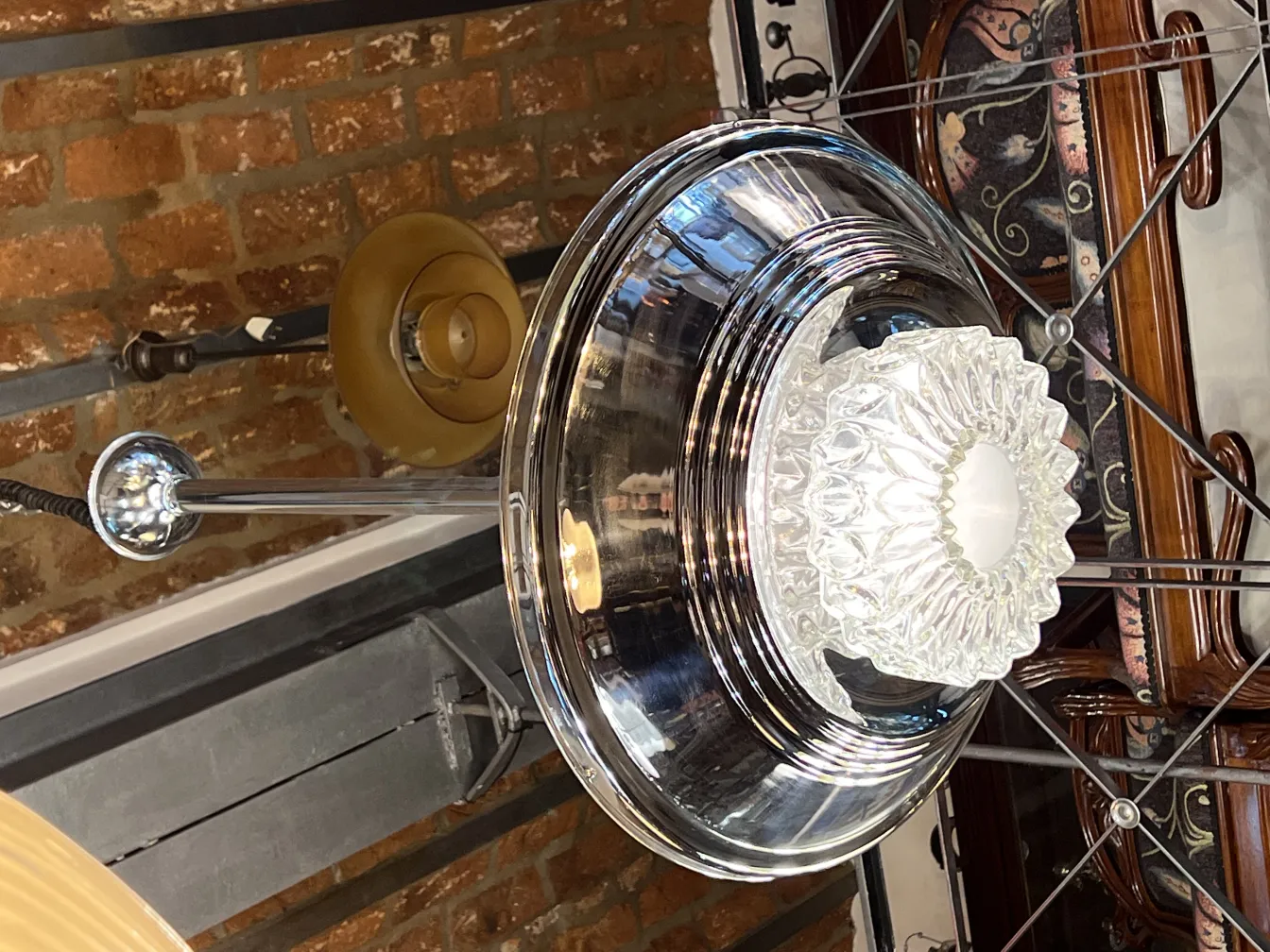 Antique hanging lamps with classic design in a cozy setting.