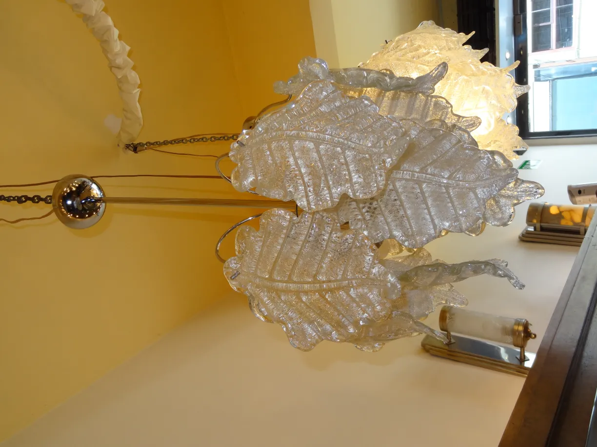 고대 잎 디자인의 두 개의 고 hanging lamp, 따뜻한 환경에서