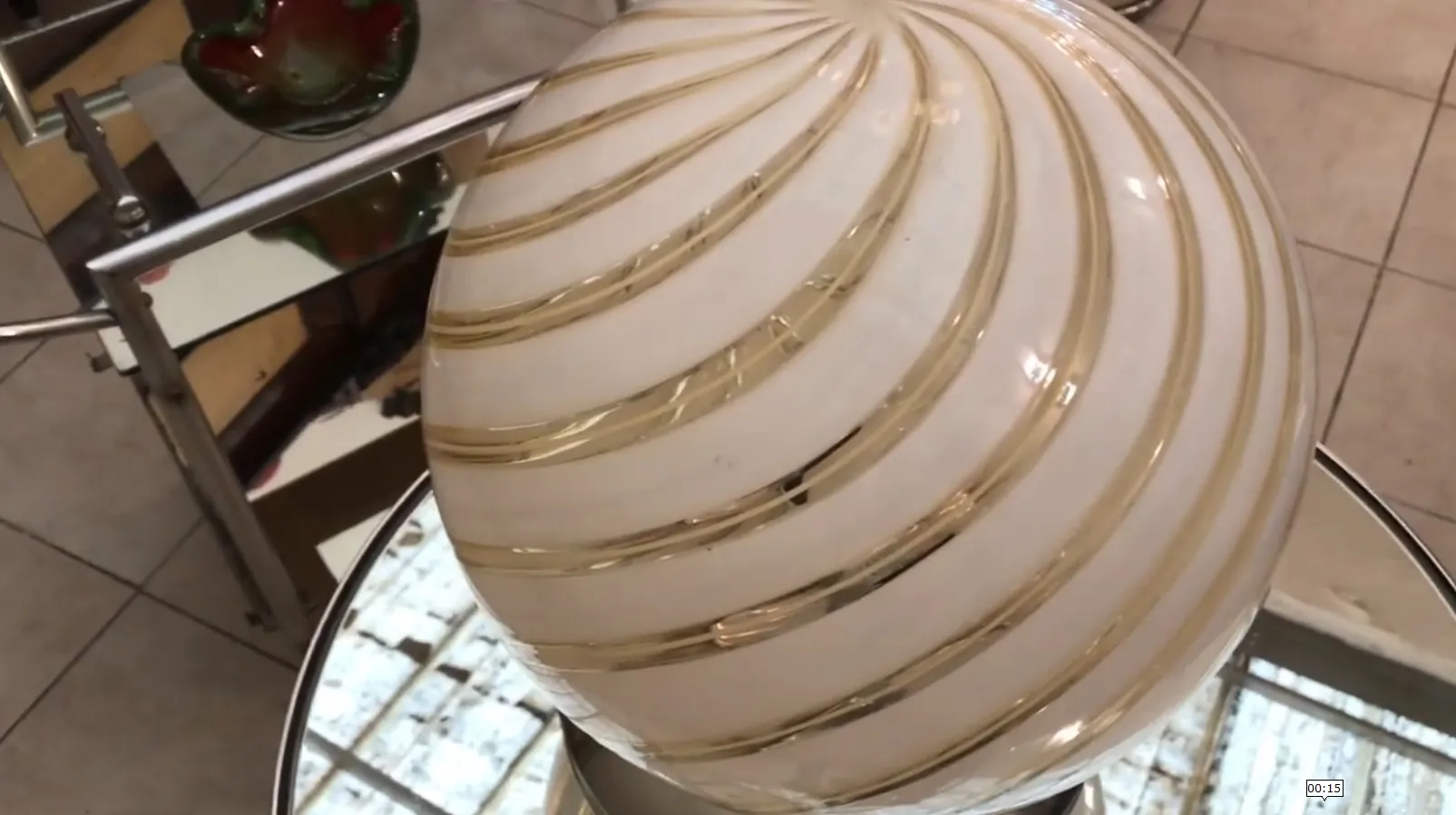 antique table lamp with elegant and decorative base