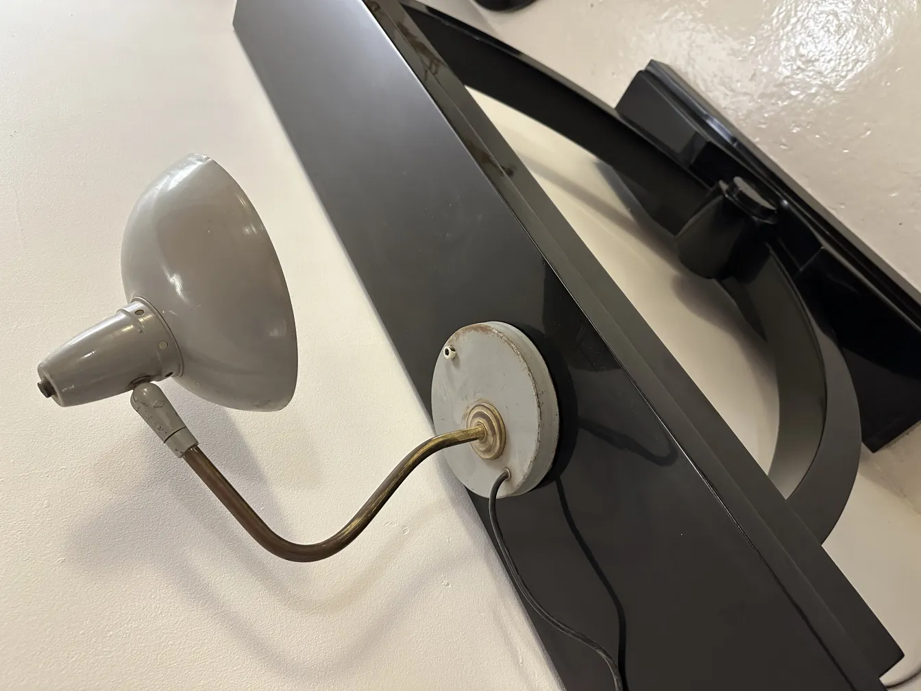 antik tischlampe mit elegantem und subtilen design