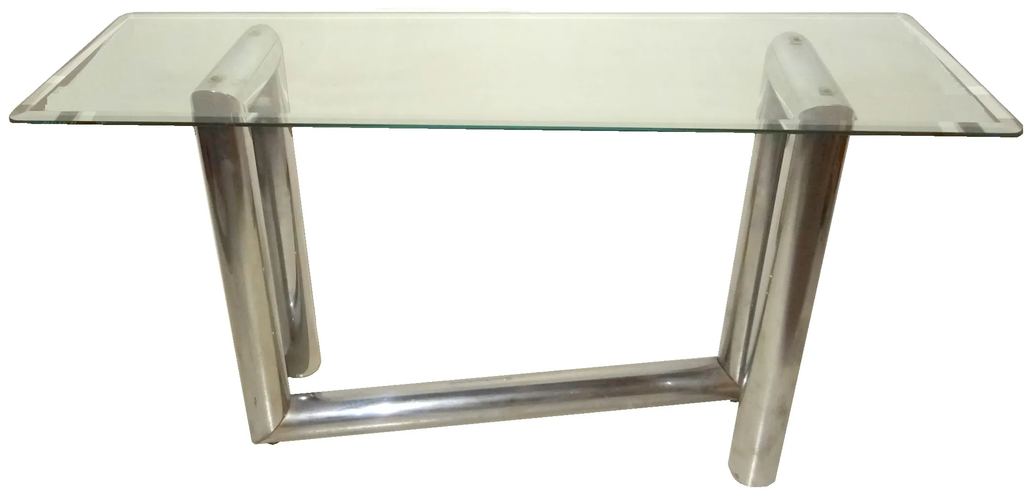 table console ancienne avec une structure simple et élégante