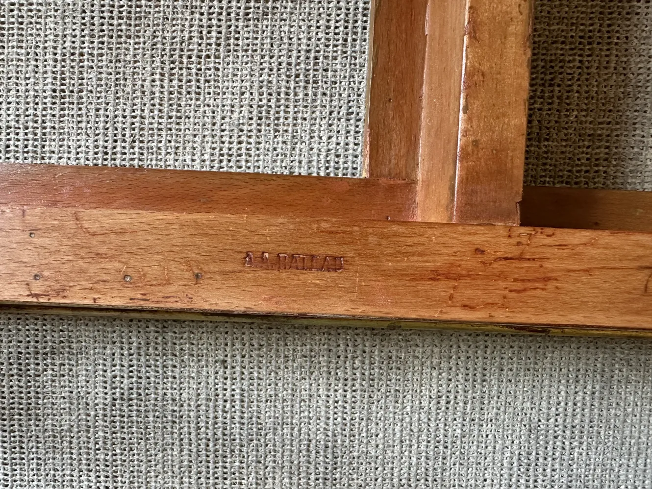 带有Rateau Armand印章的古董控制台