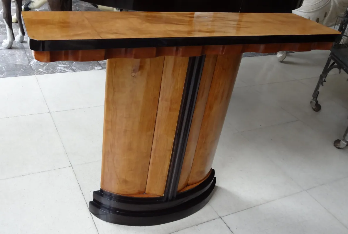 Two antique consoles with elegant design and classic ambiance