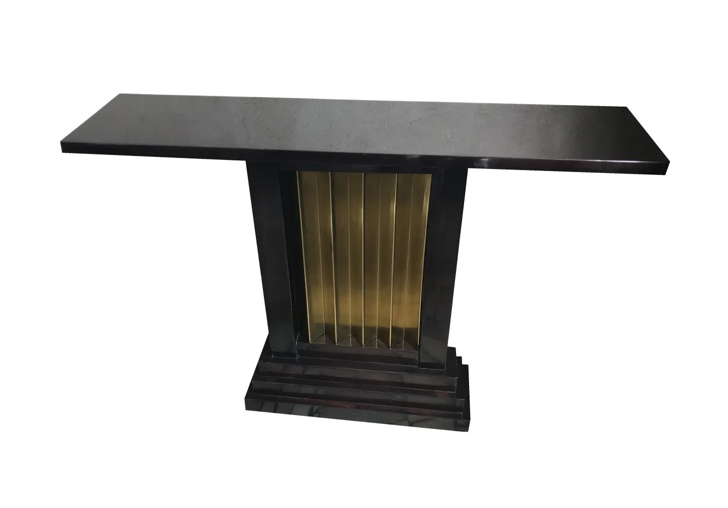 zwei antike Konsolen mit einzigartigen Details, eleganten Formen