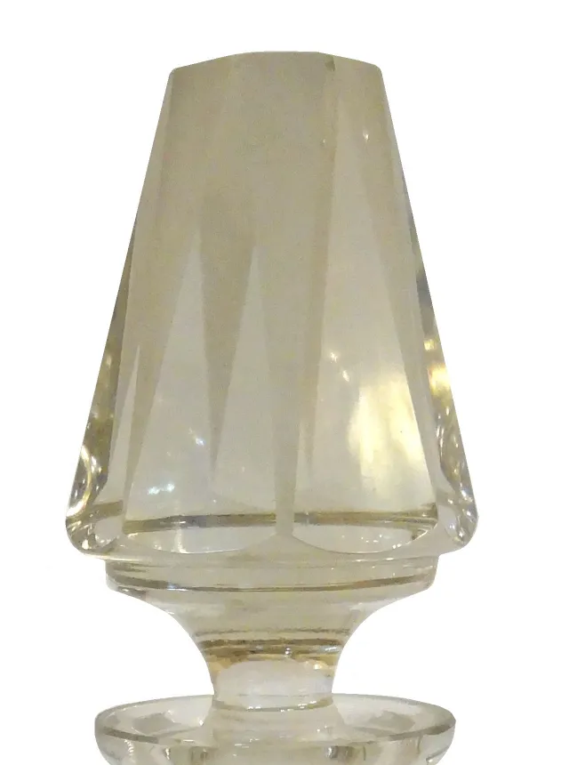 antique bottle with a distinctive shape