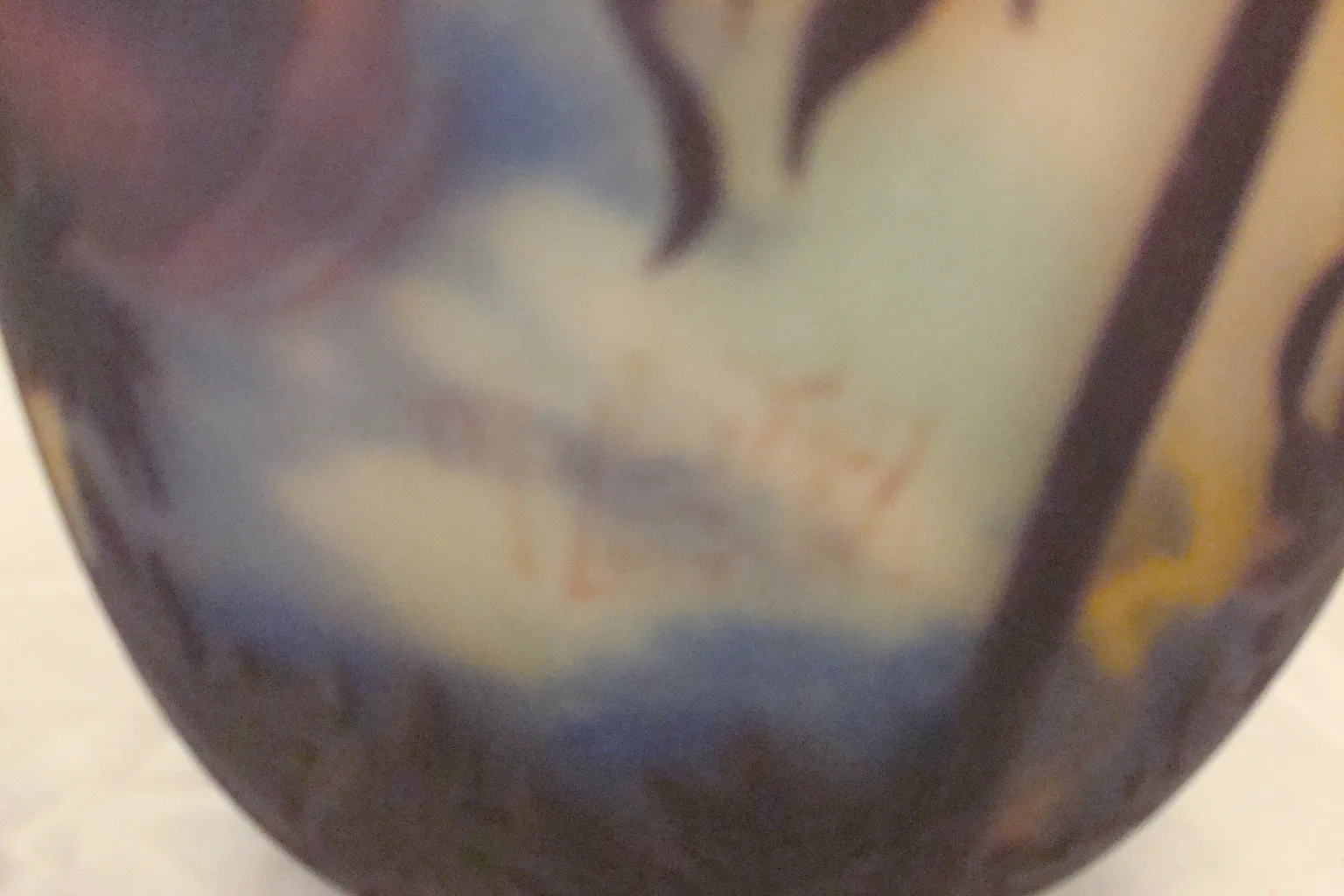 有签名的颜色设计的玻璃muller fres