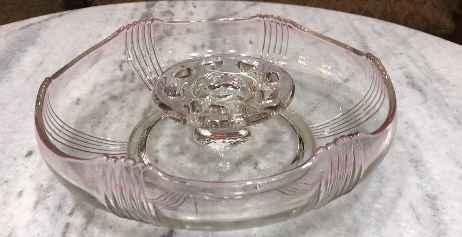 antique murano vase featuring detailed designs and color