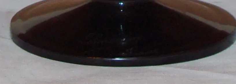 antique glass with Schneider's signature on the bottom.