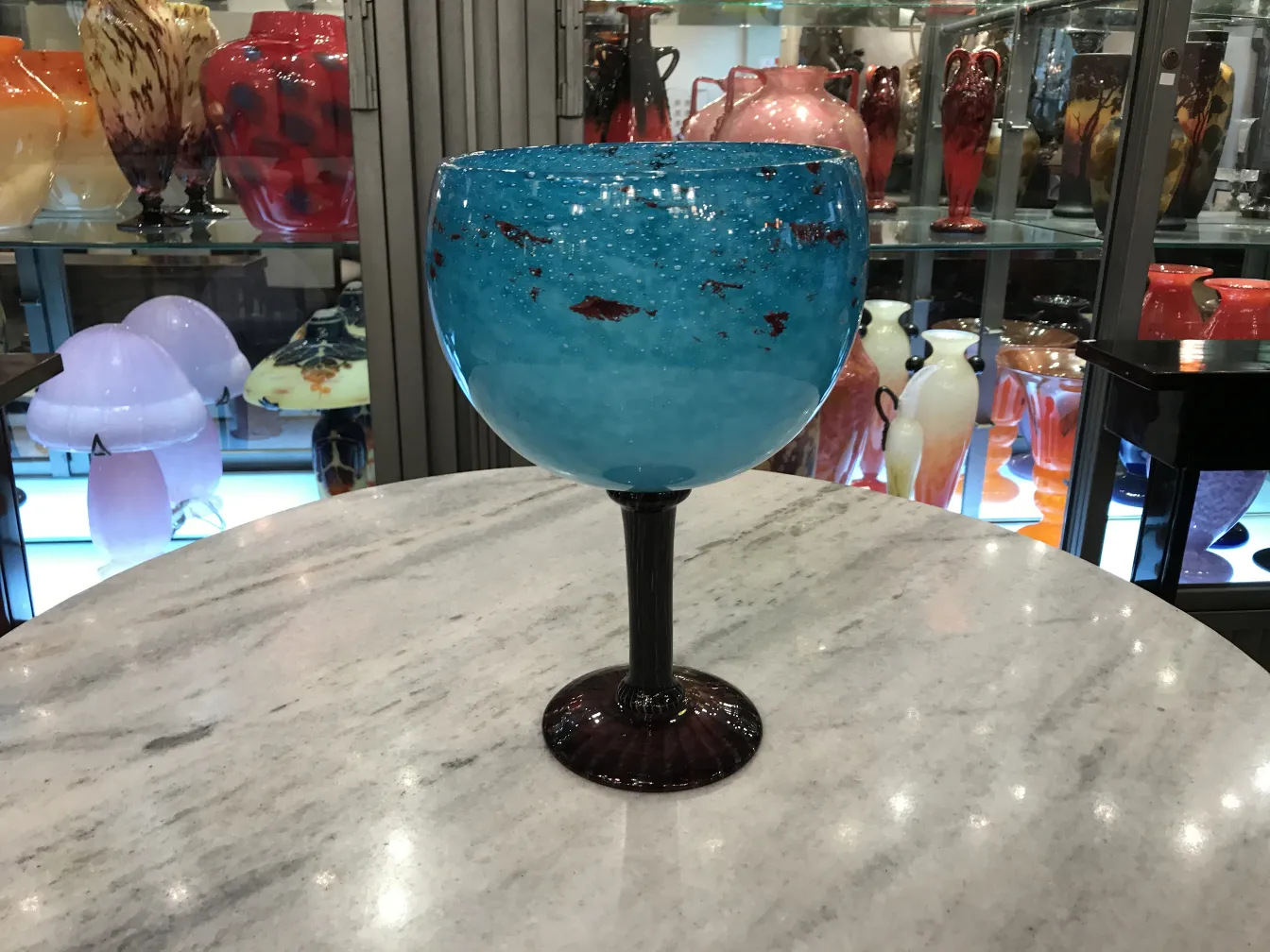 colorful-signed-glass-in-bowl-shape-antique