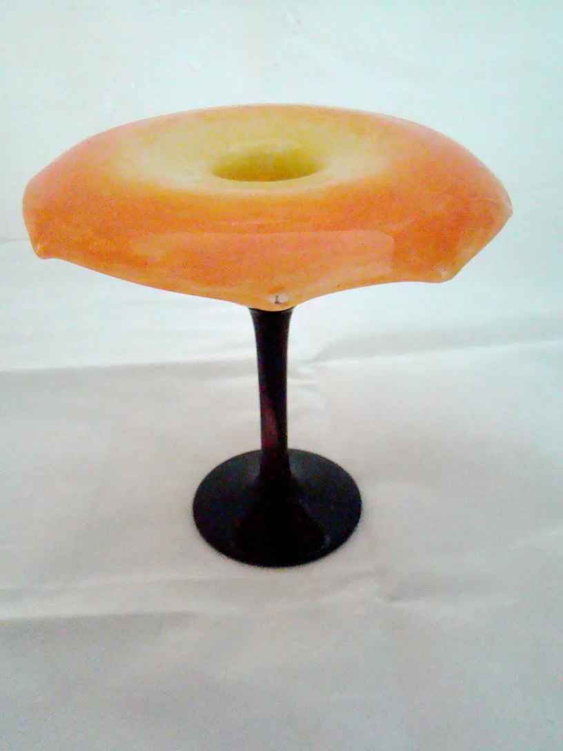 Bellísimo vidrio firmado de Schneider, diseño clásico y elegante.