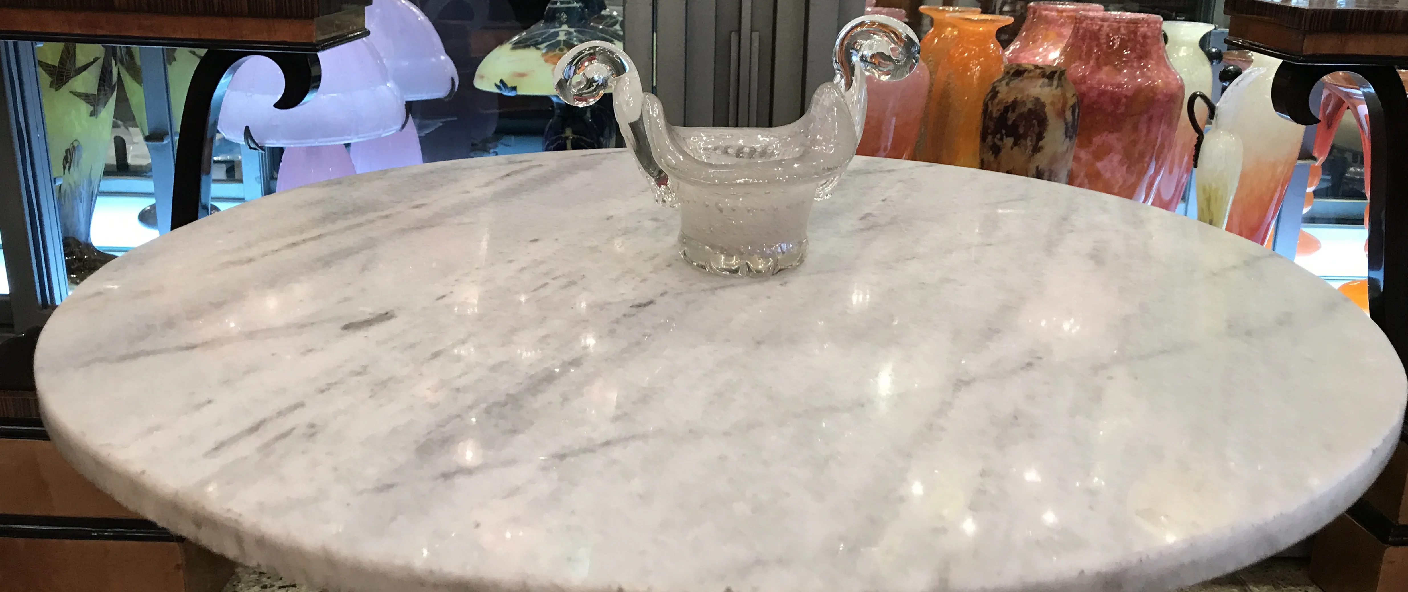 antike murano glas dekoration mit markantem design