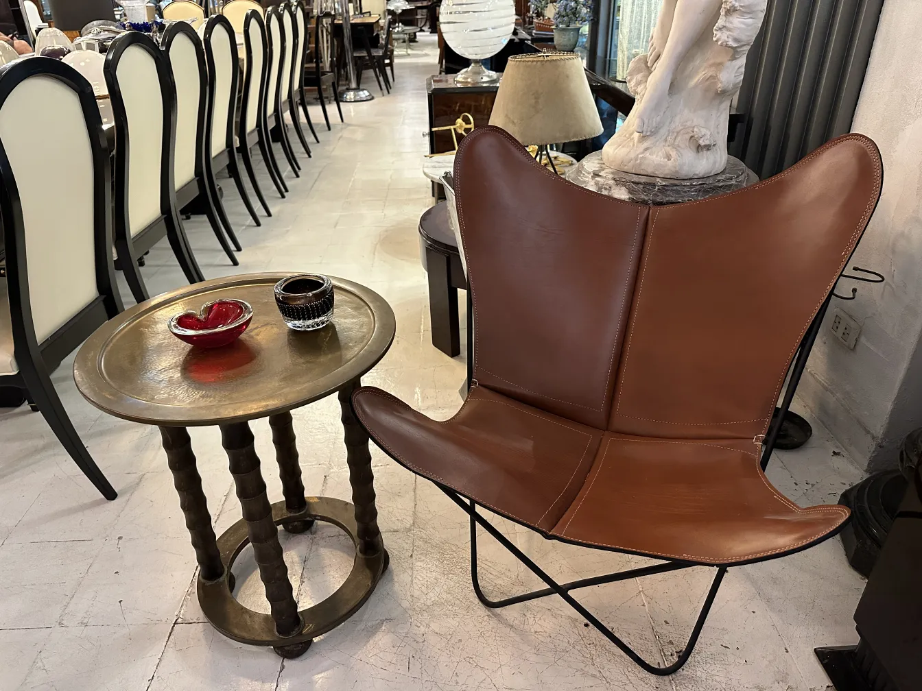 set decorativo di vetro di murano antico con colori vivaci