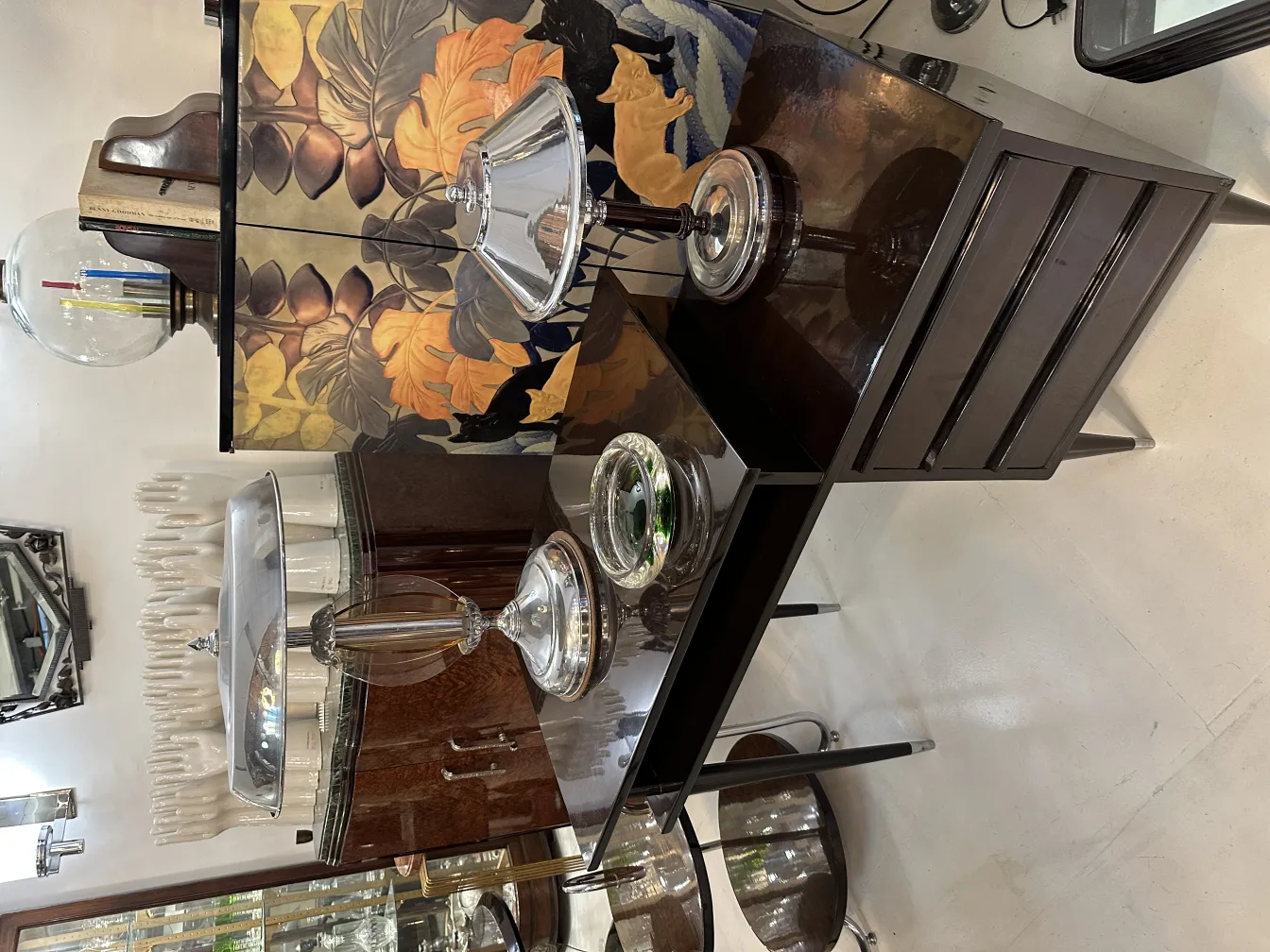 cristal de murano antiguo en un ambiente elegante