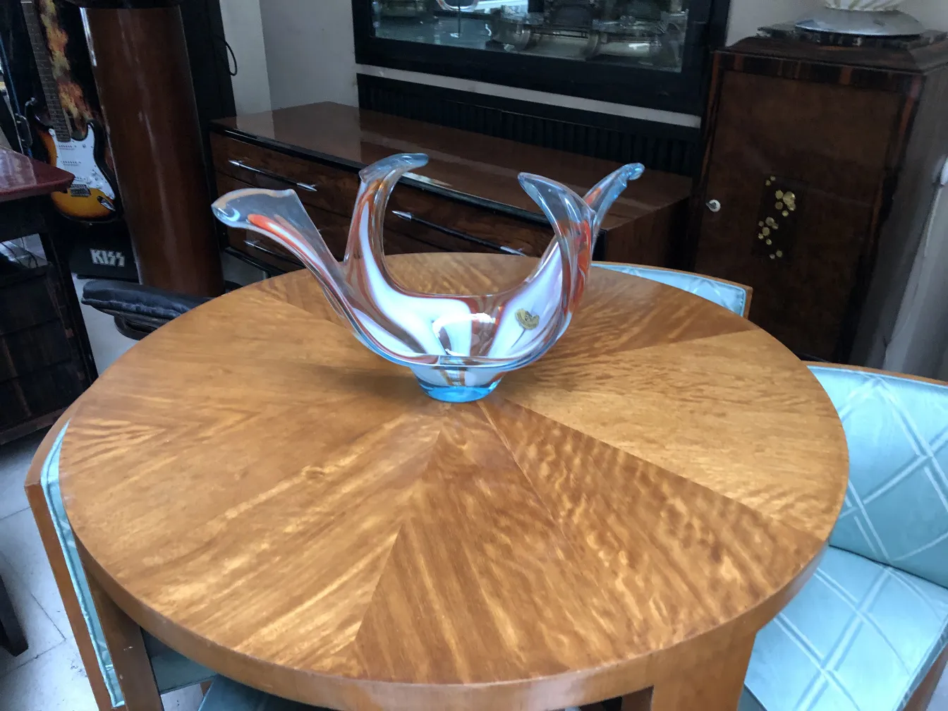 cristal de Murano ancien avec des formes uniques