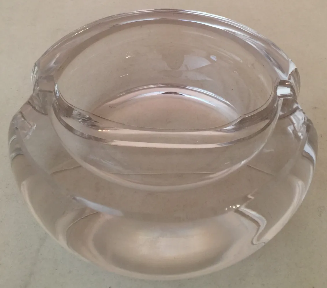 beautiful murano glass with an elegant, soft shape